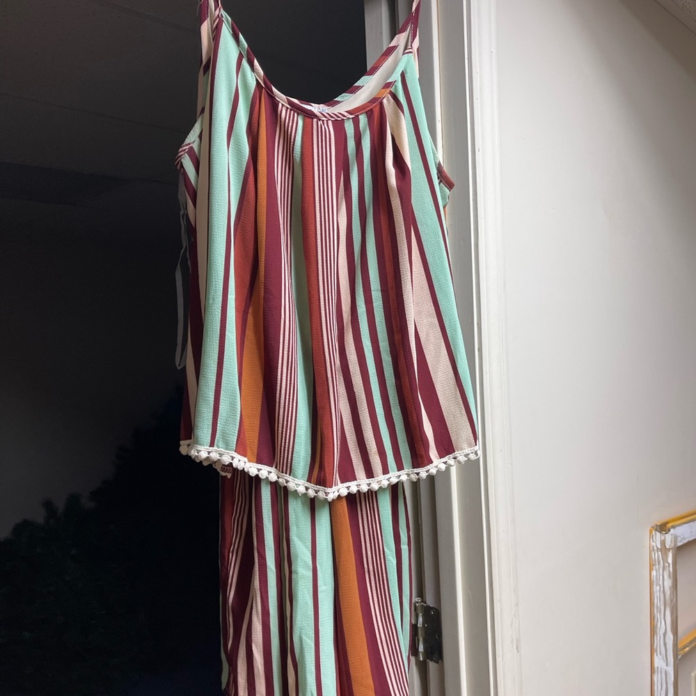 Striped Romper